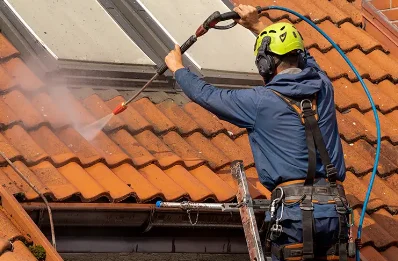 Démoussage et hydrofuge de toiture à Mansencôme